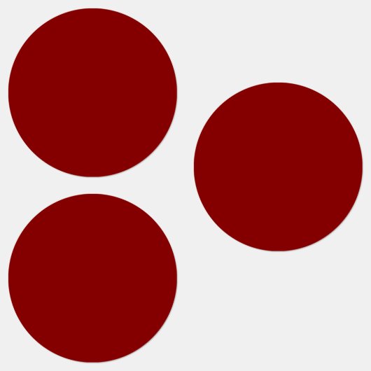 濃い赤の無地の色ラベル ラベル (グループ)