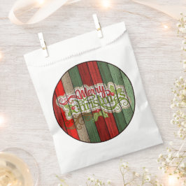 濃い赤の緑の風化木製の厚板パターン フェイバーバッグ