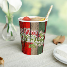 濃い赤の緑の風化木製の厚板パターン