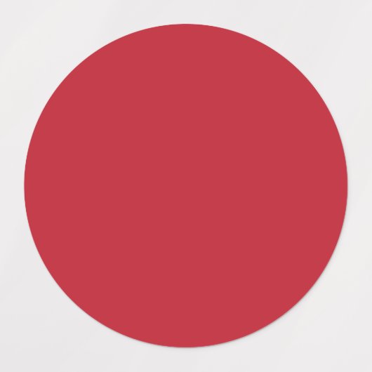 濃い赤の背景 ラベル (デザイン2)