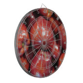 濃い赤リンゴ ダーツボード (正面左)