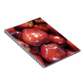 濃い赤リンゴ ノートブック (右側)