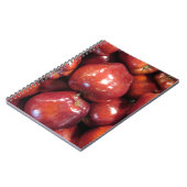 濃い赤リンゴ ノートブック (左側)