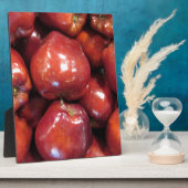 濃い赤リンゴ フォトプラーク (側面)