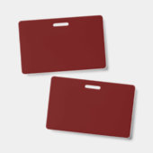 濃い赤#650000、銅さび バッジ (正面&裏面)