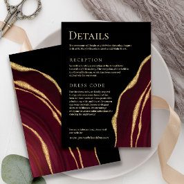 濃い酒は金ゴールドと合う エンクロージャーカード