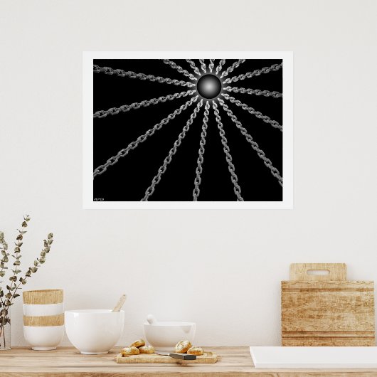 濃い鎖 ポスター (キッチン)