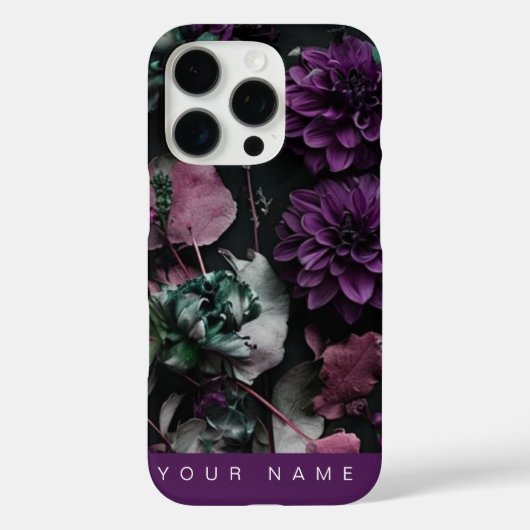 濃い開花紫 Case-Mate iPhoneケース (裏面)