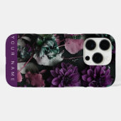 濃い開花紫 Case-Mate iPhoneケース (裏面 (横))