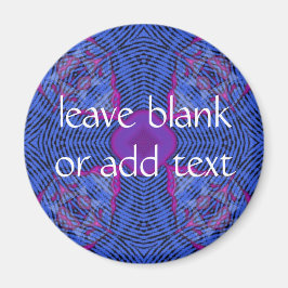 濃い青い十字 マグネット