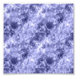 濃い青でくしゃくしゃになったテクスチャ フォトプリント           