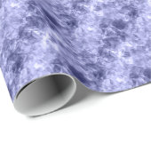 濃い青でくしゃくしゃになったテクスチャ ラッピングペーパー (ロールコーナー)