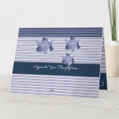 濃い青と淡い青 カード (裏面)