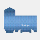 濃い青と淡い青 フェイバーボックス (折り畳みなし)