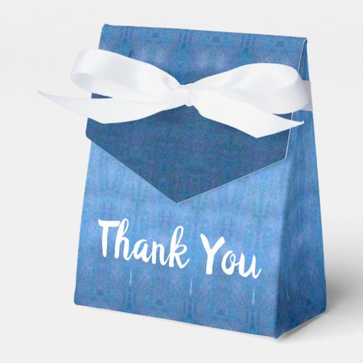 濃い青と淡い青 フェイバーボックス (正面サイド)