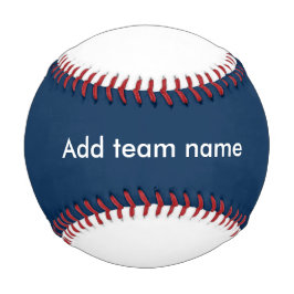 濃い青と白 野球ボール