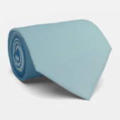 濃い青と薄い灰色のシアンのグラデーショグラデーションン ネクタイ (ロール)