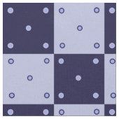 濃い青と薄い青の正方形 ファブリック (クローズアップ)