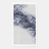 濃い青と金ゴールドの水色のインクマーク (正面)