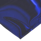 濃い青のイメージの青い曲線と波紋 テーブルクロス (アングル)