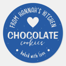 濃い青のグリッター背景 焼き菓子専門の愛