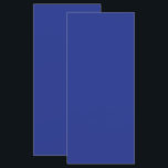 濃い青のシンプルな結婚式招待状 メニュー<br><div class="desc">深い青色の背景が印象的なモダンでミニマルなウェディングデザイン - エレガントな夏のウェディングやフォーマルな年間を通してのウェディングに最適です。</div>