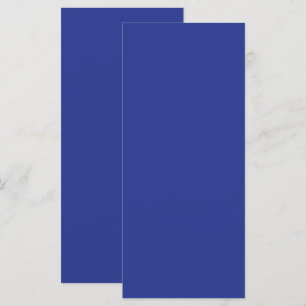 濃い青のシンプルな結婚式招待状 メニュー