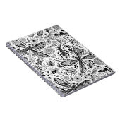 濃い青の上にブクブク虫 ノートブック (右側)