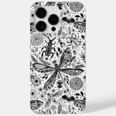 濃い青の上にブクブク虫 Case-Mate iPhoneケース (裏面)