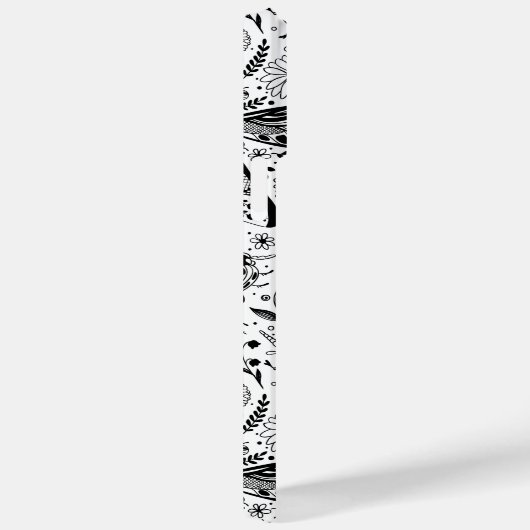 濃い青の上にブクブク虫 Case-Mate iPhoneケース (裏面 / 右)