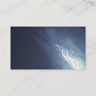 濃い青の光彩効果の名刺 名刺