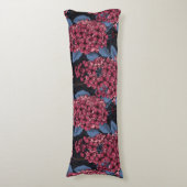 濃い青の赤い薄紫 ボディピロー (正面縦)