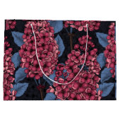 濃い青の赤い薄紫 ラージペーパーバッグ (裏面)