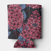 濃い青の赤い薄紫 缶クーラー (裏面)