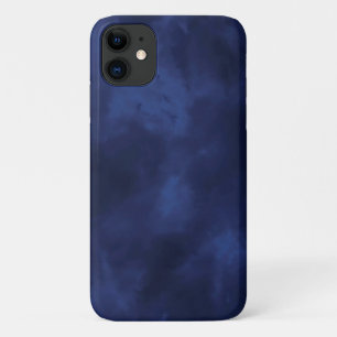 濃い青の雲 iPhone 11 ケース