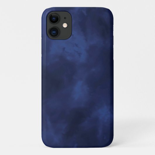 濃い青の雲 Case-Mate iPhoneケース (裏面)