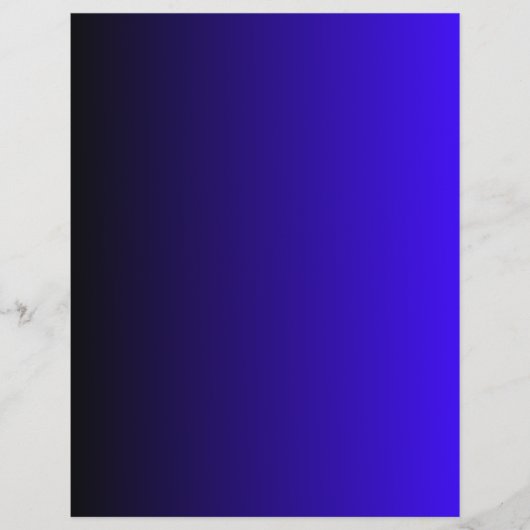 濃い青の黒のグラデーシグラデーションョンのスクラップブック紙 (正面)