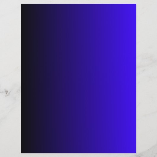 濃い青の黒のグラデーシグラデーションョンのスクラップブック紙 (裏面)