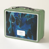 濃い青サイケデリック液 メタルランチボックス (裏面)