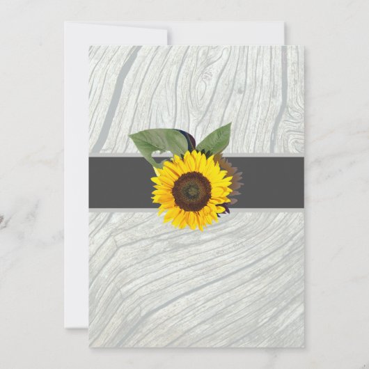 濃い青緑色 招待状 (裏面)