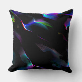 濃い青色が目立つデジタルダンス クッション