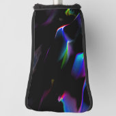 濃い青色が目立つデジタルダンス ゴルフヘッドカバー (回転90)