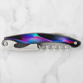 濃い青色が目立つデジタルダンス ソムリエナイフ (正面)