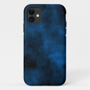 濃い青色の雲 iPhone 11 ケース