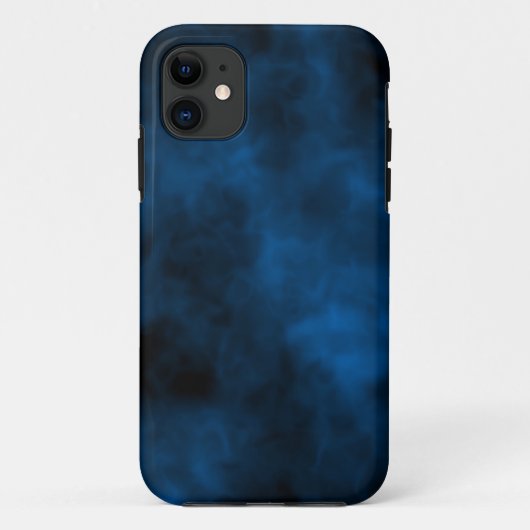 濃い青色の雲 Case-Mate iPhoneケース (裏面)