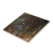 濃い青褐色の抽象芸術 タイル (側面)