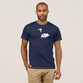 濃いT型のストロークフロータ Tシャツ (正面フル)