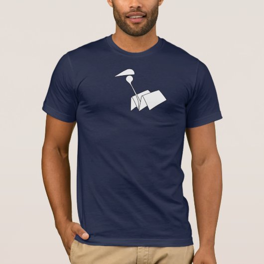 濃いT型のストロークフロータ Tシャツ (正面)