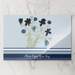 濃く淡い青 ペーパーパッド