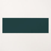 濃エレガントい緑 ヨガマット (正面(横))